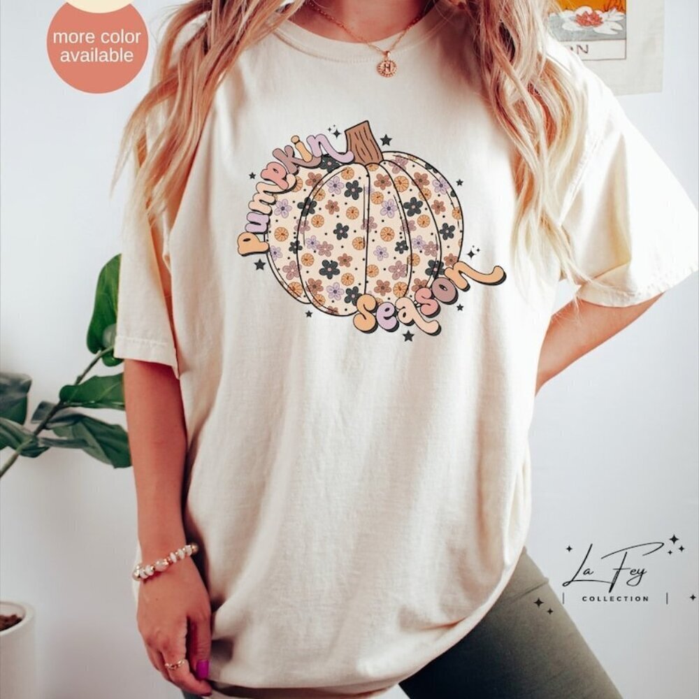 Pumpkin Season Shirt Cute Pumpkin Shirt Fall
